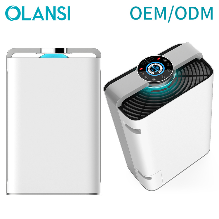 Olansi K08A WiFi Control CADR 488 καθαριστής αέρα με υγραντήρα χαμηλού θορύβου εξοικονόμηση ενέργειας εξοικονόμησης ενέργειας καθαριστής αέρα με PM2,5